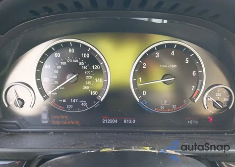 2013 BMW 528I из США, поврежденный, VIN WBAXG5C50DDY32917